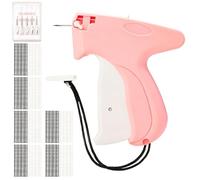 Micro Stitch Gun for Clothes with 5 Needles 2000 Micro Fasteners, Clothes Tagging Gun, Quick Clothing Fixer Micros Tagging Guns Kit for Hemming Sewing Quilting Repairs