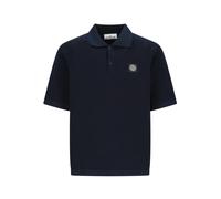 Micro Stitch Soft Cotton Polo - male - Stone Island - Polo Shirts - Blue - L - Tops L