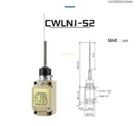Micro Stroke CWLCA12-2-Q CWL2-2 CWLD CWLD2 Vertical Limit Switch(CWLNJ-S2)