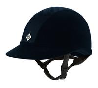 Micro-suede riding helmet Charles Owen SP8 PLUS