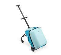 Micro | Suitcase Scooter | Eazy Ride on Trike Suitcase for Kids | Toddler Flight Essential | Foldable & Lightweight | Holiday Stroller | 18 Months+ | Blue