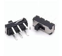 Micro Switch 100Pcs MSS22D18 Miniature DIP Slide 2P2T 6Pin Handle high 2mm for DVD