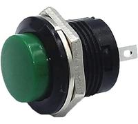 Micro Switch 100PCS R13-507 SPST NO Red Black White Yellow Green Blue Round Cap Push Button AC 6A/125V 3A/250V 6color(3)