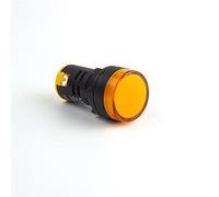 Micro Switch 1pcs 12V 24V 220V 380V 22mm Panel Mount LED Power Indicator Signal Light Lamp(Giallo,6V)