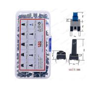 Micro Switch Assorted Push Button Tact Switches Reset Mini Leaf Switch On-off Power Smd Dip 2*4 3*6 4*4 6*6 12*12 Diy Kit Hy