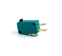Micro Switch Limit Switches 5Pcs 16A 250V 125V NO+NC 6.3mm 3 Pins SPDT 28mm 52mm Arc Roller Lever Touch Microswitch(Kw7-0)