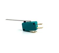 Micro Switch Limit Switches 5Pcs Micro Limit Switches 16A 250V 125V NO+NC 6.3mm 3 Pins SPDT Micro Switch 28mm 52mm Arc Roller Lever Touch Switch Microswitch(Kw7-9)