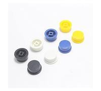 Micro Switches 20pcs Tactile Push Button Switch Cap Fit for 5.8 * .8mm 7 7mm mm 5mm self-Locking Switchs(Rosso)