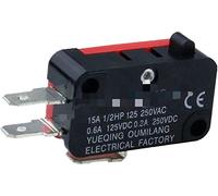 Micro Switches Limit Switch 1 V-15-1C25 15A 250V/125V AC SPDT Momentary Snap Action Micro Limit Button Switch Switches