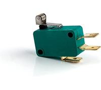 Micro Switches Limit Switch 5Pcs Micro Limit Switches 16A 250V 125V NO+NC 6.3mm 3 Pins SPDT Micro Switch 28mm 52mm Arc Roller Lever Touch Switch Microswitch Switches (Color : Kw7-3)