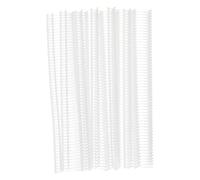 Micro Tagging Gun Fasteners， 1500Pcs Mini Stitch Fasteners, 35mm/1.38" Refill Quick Clothing Fixer for Fine Tag, Red(White,12mm/0.47")