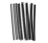 Micro Tagging Gun Fasteners， 1500Pcs Mini Stitch Fasteners, 35mm/1.38" Refill Quick Clothing Fixer for Fine Tag, Red(Black,10mm/0.39")