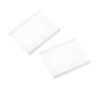 Micro Tagging Gun Fasteners， 2000 Pcs Standard Barb Fasteners, 0.8 Inch Clear Refill Plastic Garment for Clothing Fine Stitch Price Refills Tag Label(Clear,2.6 Inch)