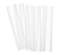 Micro Tagging Gun Fasteners， 2500Pcs Mini Stitch Fasteners, 65mm/2.56" Refill Quick Clothing Fixer for Fine Tag, Red(Clear,15mm/0.59")