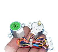 Micro Toy 20BYJ46 Stepper electronic starter, 12V DC Air Conditioner Hanging Swing Blade Double Air Guide electronic starter, Up and Down Sweeping Wind electronic starter DIY Engine electrical tools (