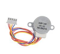 Micro Toy 24BYJ48 Stepper electronic starter, 12V DC Air Conditioner On-Hook, Swing Vane Guide electronic starter, Sweeping Wind Stepper electronic starter DIY Engine electrical tools