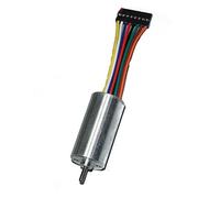 Micro Toy 8V-18V 16 * 32MM electronic starter, Inner Rotor Brushless electronic starter, Dual Ball Bearing, Strong Magnetic 1632 Brushless electronic starter DIY Engine FUZEGRDLI