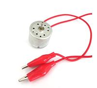 Micro Toy Solar DIY Toy electronic starter, Car Model electronic starter, Handheld Small Fan electronic starter, Random Color Alligator Clip Line, 310 DC electronic starter 3V-6V DIY Engine electrical
