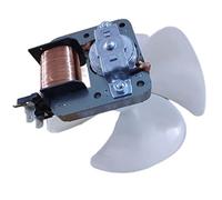 Micro Toy YZ-E6 Electronic Starter with Fan Blade, Microwave Oven Fan Electronic Starter, Cooling Fan Blade Electronic Starter, 2.5cm Long Shaft Electronic Starter DIY Engine Electrical Tools