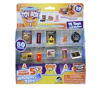 MICRO TOYBOX COLLECTABLES 15 pack- STYLES VARY mini toys to collect, swap, display with surprise pack design 5 toys inside 5101-15