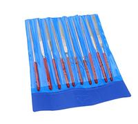 Micro Trader Diamond Guitar Nut Fret Pin Needle File Hole Slot Luthier Musician Repair Tool 10pcs Set