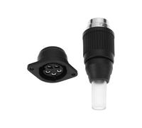 Micro Traders 1Set 5-Pin Control Cable Connector Compatible with TIG Welding Machines for Connect to The Control Circuit In Tig Welding Equipment