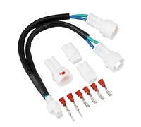 Micro Traders 1Set Y-Splitter USB Auxiliary Power Connection Compatible with Suzuki DL 650 1050 V-Strom GSX-S 100