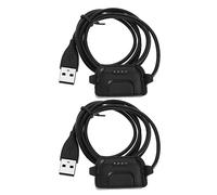 Micro Traders 2Pcs Smartwatch Charging Cable Replacement Compatible with Willful ID205 Compatible with YAMAY SW020 ID205 USB Cable Charger 100cm