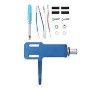Micro Traders 8mm Turntable Headshell Bracket Stylus Set Suitable for Various LP Phono Blue