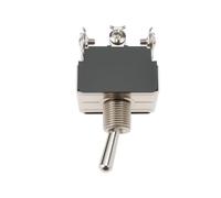 Micro Traders Toggle Switch 3PDT 9-Pin On/On Screw Terminal Switch 12mm Mounting Hole KN-A302 Replace HL254-73