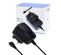 Micro USB (1amp) UK 3 Pin Charging Power Supply Cable Compatible with Microsoft Lumia 930 735 650 640 635 630 625 550 510, Sony Xperia XA Z5 Z3 Z2 M4 Aqua M M2 Z1, Samsung J1 J2 J3 J5 J7