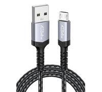 Micro USB Cable 3M Android Charger Cable Fast Charging Cable Nylon Micro USB Kindle Charger Lead for PS4,Samsung Galaxy S7 Edge S6 S5 J7 J5 J6 J3,Huawei Y6 Y7,Xbox,Nexus,Nokia,HTC,Sony,Kindle Fire