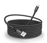 Micro USB Cable 3M,Fast Charging Cables Nylon Braided USB Charger Cord Android Charger Cable Compatible with Samsung Galaxy S7 S6 J7 Note 5,Kindle Fire,PS4,HTC,Nokia and other MICRO-USB devices