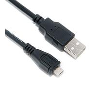 Micro USB cable compatible with Garmin EDGE 520 Black (1m)