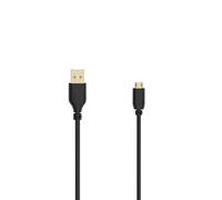 Micro-USB Cable "Flexi-Slim", USB 2.0, 480 Mbit/s, 0.75 m