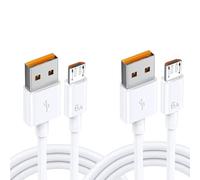 Micro USB Charger Cable Compatible with Ring Video Doorbell 2/3/3 Plus/4 & 2020 Release, Battery Doorbell Plus,2-Pack 6.6ft USB A to Micro Replacement Charging Cord