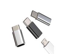 Micro USB Female to USB C Male Adapter(3pack) Compatible for Samsung Galaxy Note S20 S21 S22 S23 Ultra Z Flip Plus LG Pixel Ipad Pro Air4 Android Charger Cable Type-C Charging Cord Converter mc-to-tp