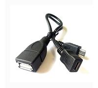 Micro Usb Host Otg Cable Micro Usb 2.0 Male To Usb Typedual Micro Usb Splitter Charge Cable Power Y-Cable Micro Usb Host Otg Cable For Usb Sticks, Phones, Tablets, Ect Clever design
