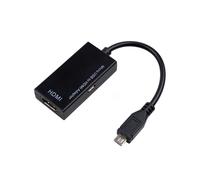 Micro USB To HDMI Female Adapter Cable 1080P HD for MHL Device HDTV Adapters For Samsung / Huawei