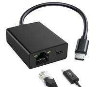 Micro USB to RJ45 Ethernet Adapter Compatible with Fire TV Stick, Stream Faster with Wired Internet Connection, Compatible with Streaming Devices