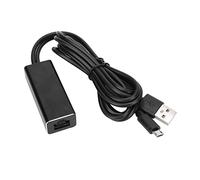 Micro USB to RJ45 Ethernet Adapter, Portable LAN Network Card, Plug and Play 100Mbps Fast Internet Connection with Aluminum Alloy Shell, Compact Design for Fire TV Stick Laptop PC