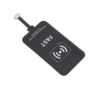 Micro USB Wireless Charging Receiver, 5V 2A 10W Wireless Qi Charger Adapter, Micro USB Cellphone Charging Receiver Module for USB B Android Cell Phones