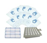Micro Velvet P-type Vacuum Cleaner Dust Collection Bag, Compatible With Bosch And Hoover Professional Hygiene BSG8000 468264 461707 P-type Dust Collection Bag (Size : 12pcs)