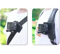 micro2u Backpack Strap Mount Quick Clip Mount Compatible with GoPro Hero 13,12, 11, 10, 9, 8, 7, 6, 5, 4, Session, 3+, 3, 2, Hero (2018), Fusion, Max, DJI Osmo Action Cameras