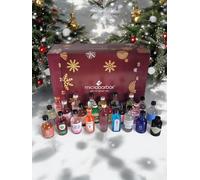MicroBarBox 2025 Gin Advent Calendar - 24 Days (24 x 5cl) | Features Bombay Sapphire, Mermaid Pink, Edinburgh, Hendricks | Gift for Him and Her, Christmas Gifts
