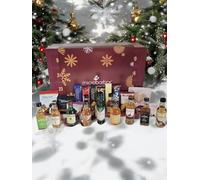 MicroBarBox 2025 Whisky and Snacks Advent Calendar - 24 Days (12 x 5cl, 12 x Snacks) | Gift for Him and Her, Christmas Gifts