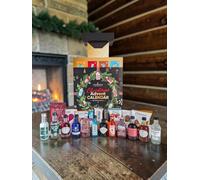 MicroBarBox 2026 Gin and Snacks Advent Calendar - 24 Days (12 x 5cl, 12 x Snacks) | Features Bombay Sapphire, EG Edinburgh Gin, 6 o'clock London Dry, Hendricks | Gift for Him and Her