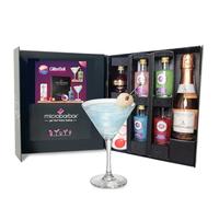 MicroBarBox Glitter Ball Cocktails Gift Set in a Premium Luxury Gift Box | Features 4 Shimmer Gins and Vodka | Gift for Her, Birthday Gifts for Women | Presented in a beautiful gift box
