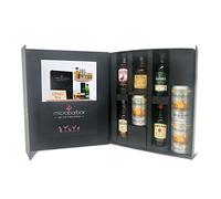 MicroBarBox Whisky Gift Set in a Premium Luxury Gift Box | Birthday Gifts for Men | Including Glenfiddich, The Famous Grouse, Monkey Shoulder, Bell's Scotch, Jameson Irish Whisky & Artisan Mixers