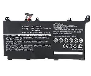 MicroBattery B31N1336 Battery/Battery - Additional Notebook Components (Battery/Battery, ASUS, R553LF, R553LN, R553LN-DM123H, R553LN-DM553H, R553LN-XO078H, R553LN-XO106)